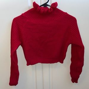 Nasty Gal cropped knit sweater